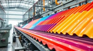 colour coated roofing sheets